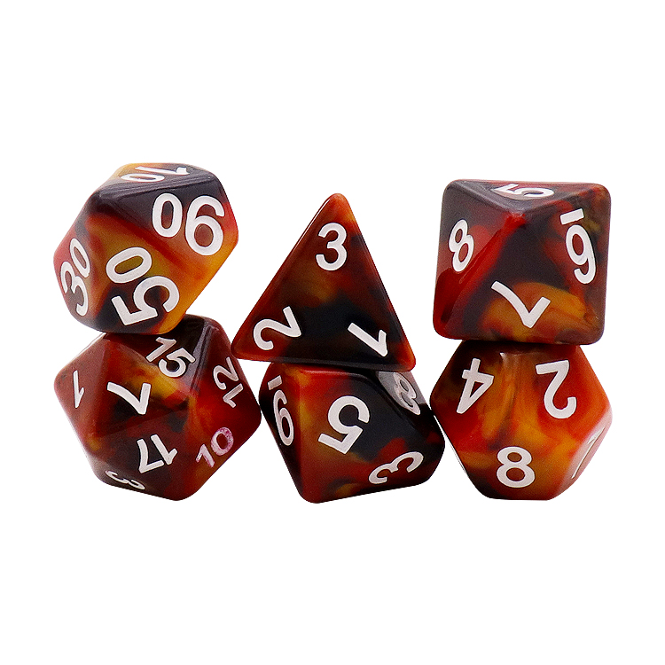 Party Large Unique Resin Dice