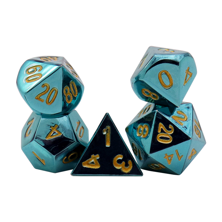 Board Game Large Professional Aluminum Dice