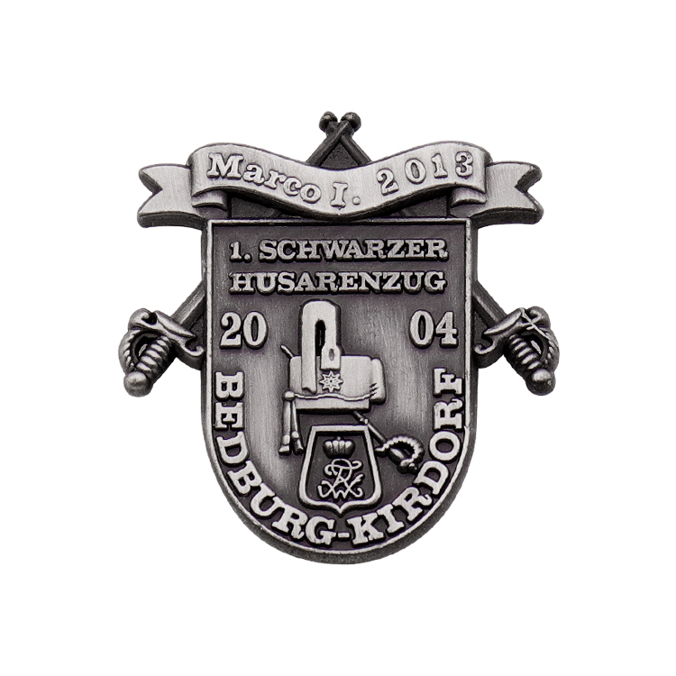 Customized 3D Pirate Skull Commemorative Badge