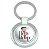 Custom Betty Boop Star Enamel Key Chain Red and Black Keychain Ring