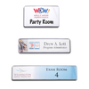 Custom Contemporary Engraved Logos on Name Plates