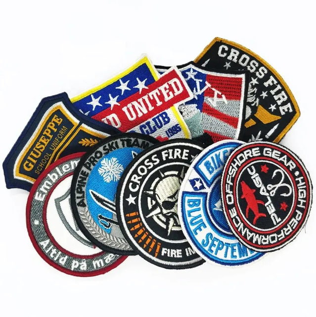 Military Fashion Woven Embroidery Patch