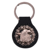 Custom Real Leather Eagle Star Concho Key Fob/Key Chain