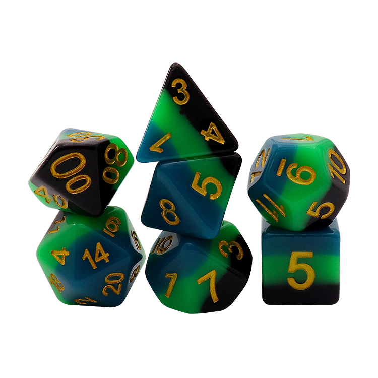 Custom Party Large Colorful Resin Dice