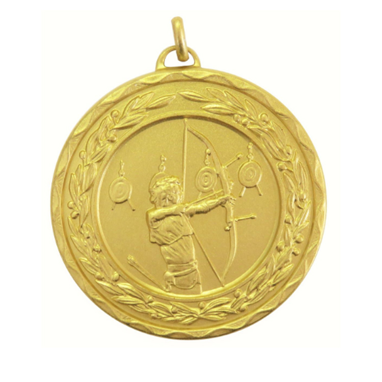 Customized Archery Gold Medal