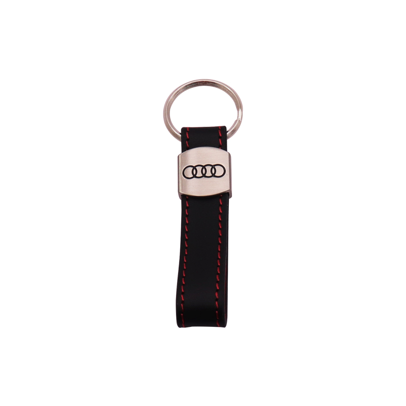 Customized Exclusive Brand Car Leather Keychain Accessories