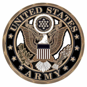 Custom US Army Armed Forces Prayer Military Coin