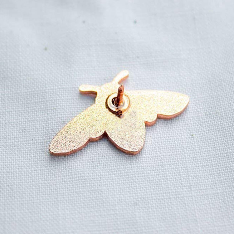 Custom Honey Bee Enamel Pin Butterfly Lapel Pin Badge