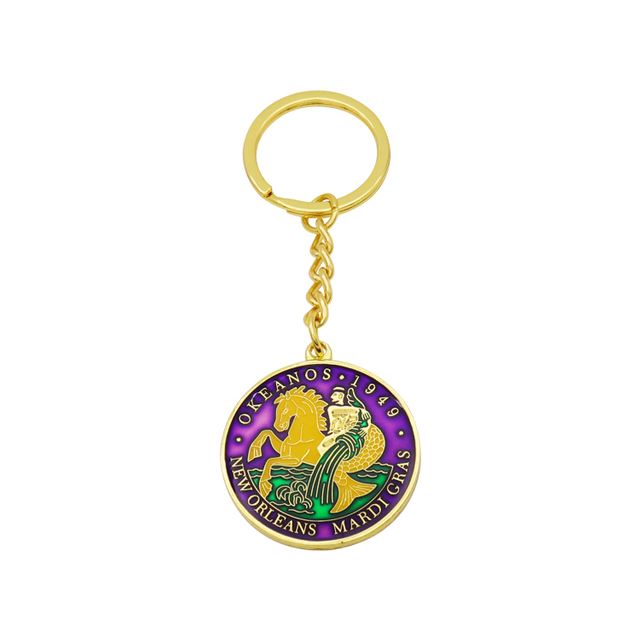 Custom Souvenir Colorful Event Commemoration Metal Keychain