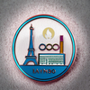 2024 Paris Olympics Team Lapel Exploring Olympic Pins