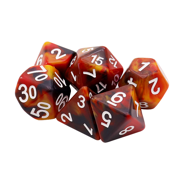 Party Large Unique Resin Dice