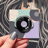 Customized Vinyl Record Player Enamel Lapel Pin