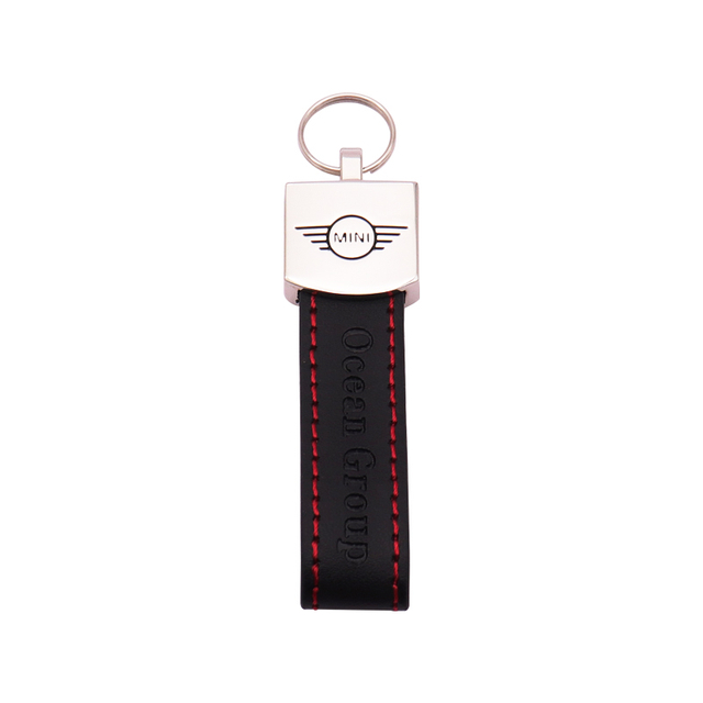 Customized Exclusive Brand Car Leather Keychain Accessories