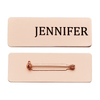 Magnetic Blank Office Employee Name Tag