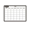 Office Cute PVC Calendar Fridge Magnet