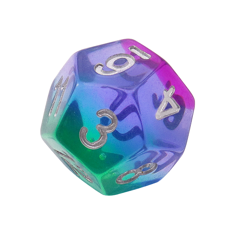 Large Classic Resin Dice for Adults